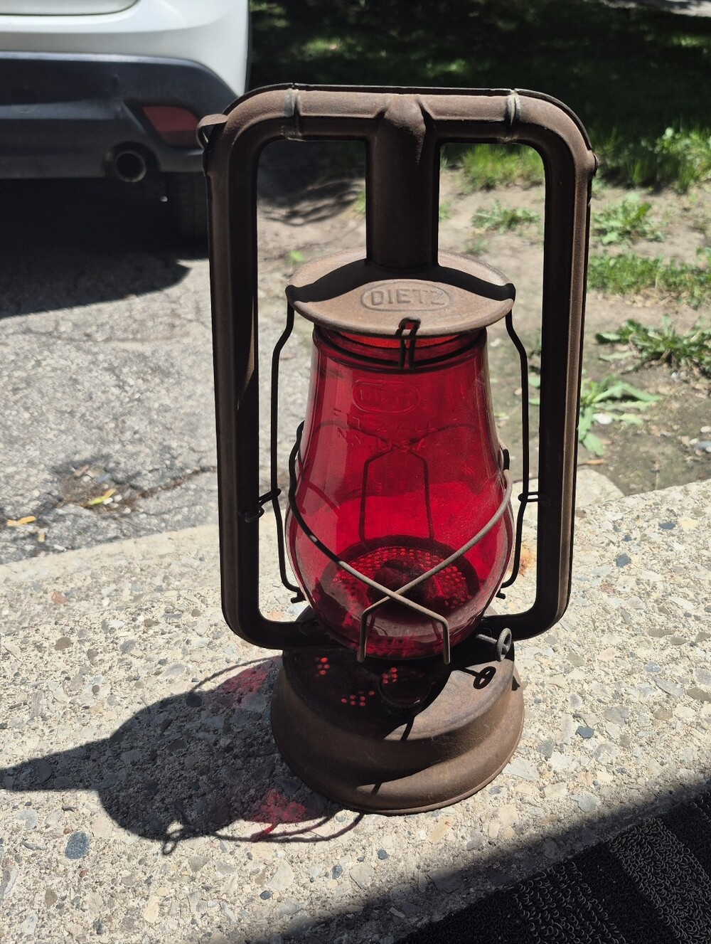 Vintage Dietz Rex Fitzail Globe Kerosene Lantern New York